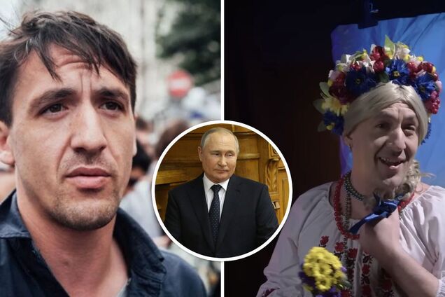 Артур Смольянинов в образе Леси Украинки прочитал непристойное стихотворение о Путине. Видео