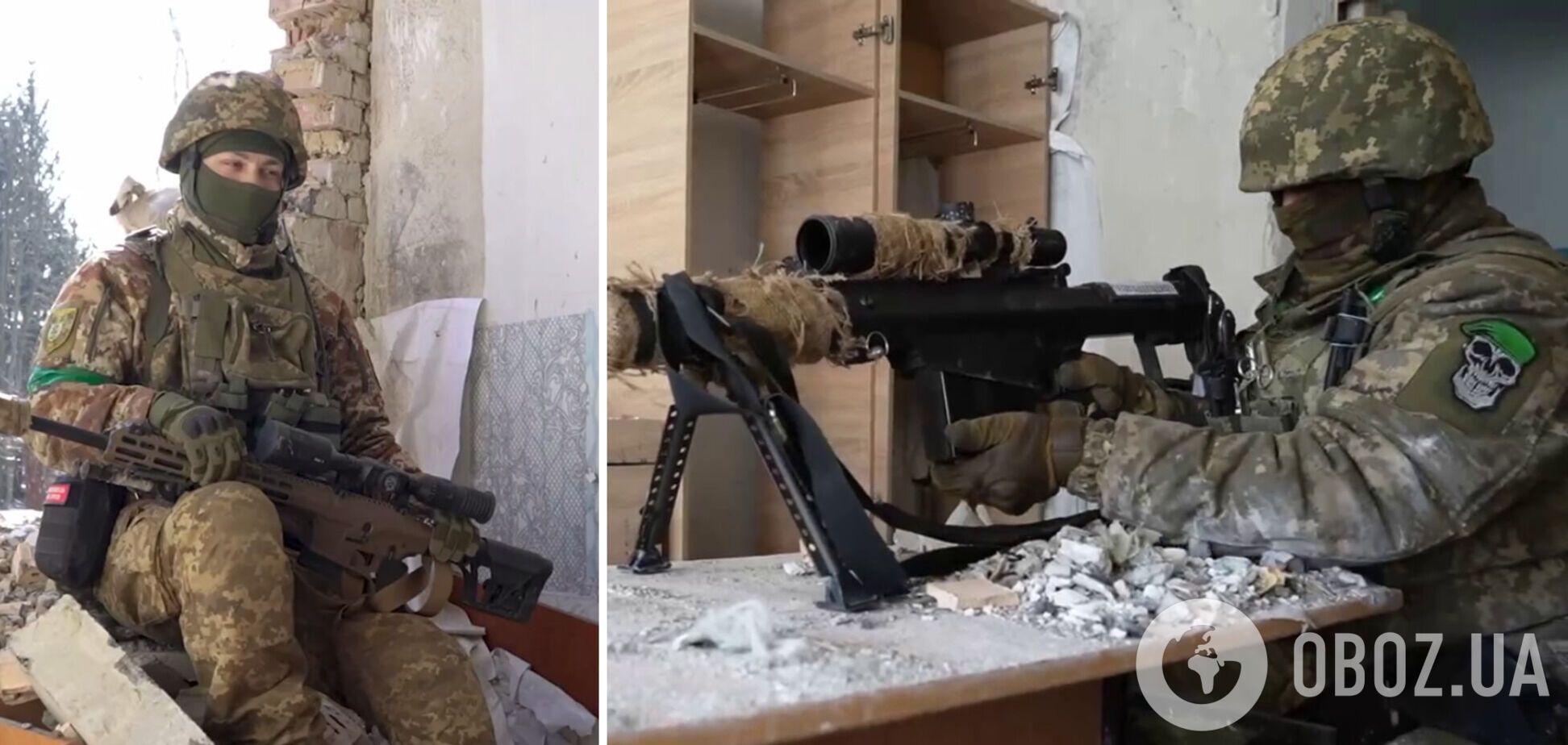 'Как в тире': украинские снайперы рассказали, как уничтожают окупантов в Бахмуте, захватчики даже не забирают тела. Видео