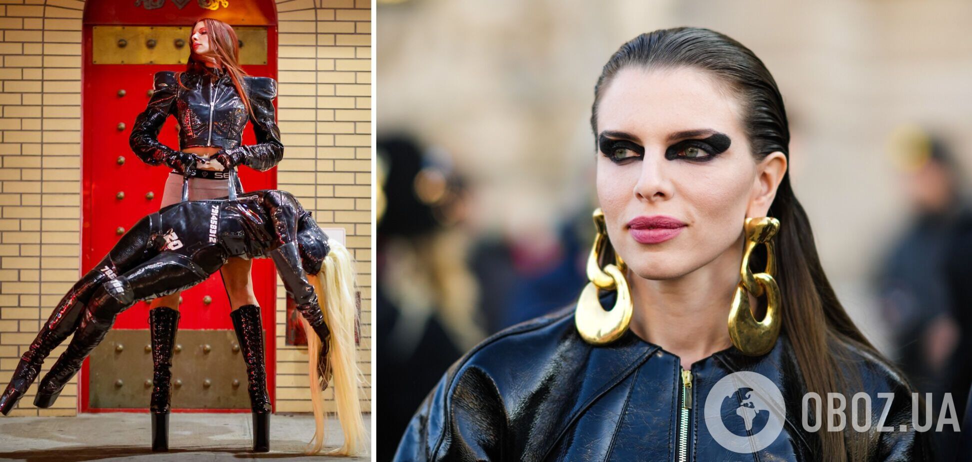 Бывшая девушка Канье Уэста вышла на публику с сумкой в виде человеческого трупа в натуральную величину. Фото