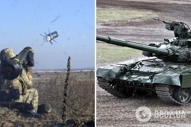 'Точно в ціль': українські військові з Javelin знищили танк окупантів на Донбасі. Відео