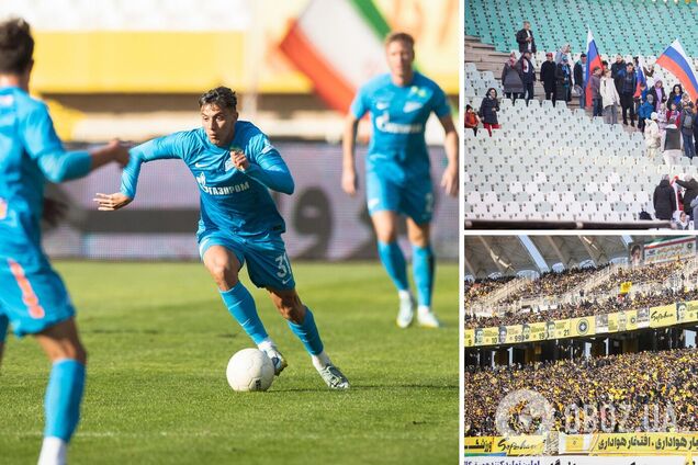 'Поздравил' 'Газпром' с юбилеем. Чемпион России 'Зенит' опозорился в Иране