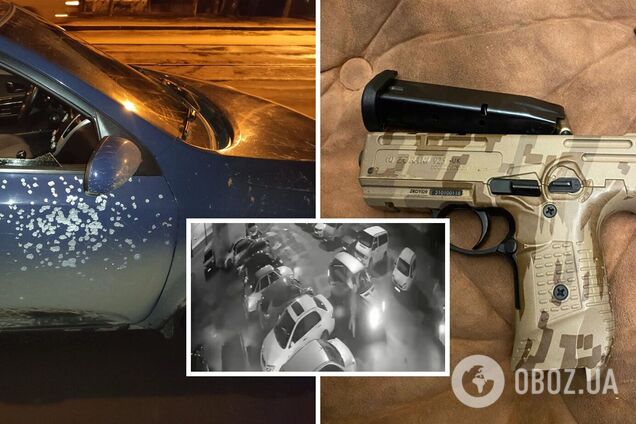 У Кривому Розі сталася стрілянина на подвірʼї багатоквартирного будинку: учасників конфлікту затримано. Фото та відео