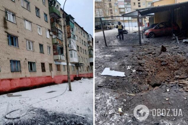 Россия нанесла ракетный удар по Дружковке в Донецкой области: фото последствий