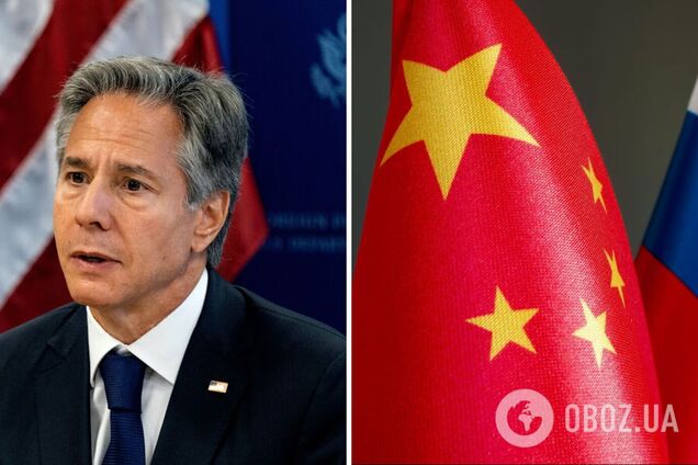 Блинкен заявил, что Китай рассматривает возможность предоставления РФ летального оружия
