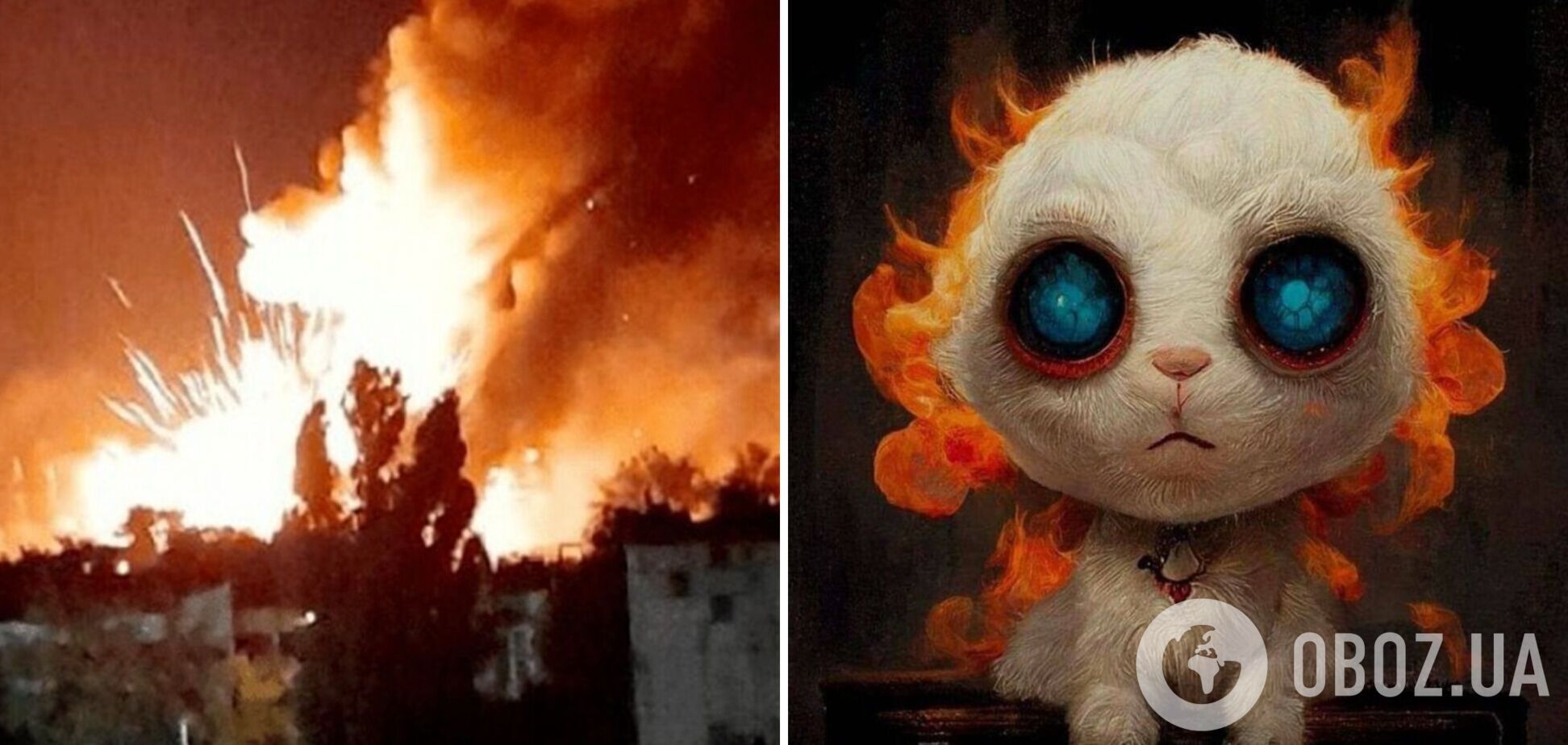 'Было ярко и долго пылало': стало известно о последствиях 'бавовны' возле Мелитополя