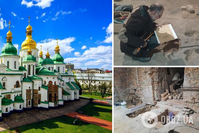 В Киеве обнаружили три загадочных подземных хода, ведущих в Софийский собор. Фото