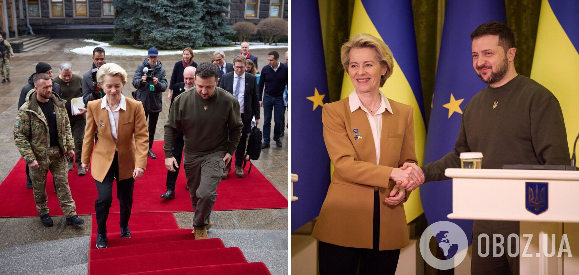 Зеленский и Урсула фон дер Ляен провели встречу в Киеве: говорили о восстановлении Украины и санкциях против РФ