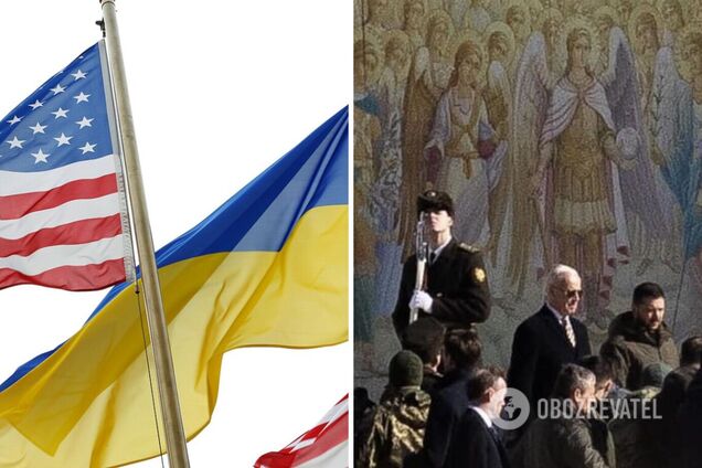 Украинцы бурно отреагировали на визит Байдена в Киев