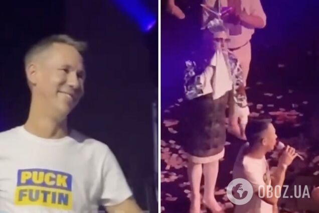 Панін із Сердючкою під антиросійські вигуки запалили в Іспанії на підтримку ЗСУ: пропагандисти захлинаються жовчю