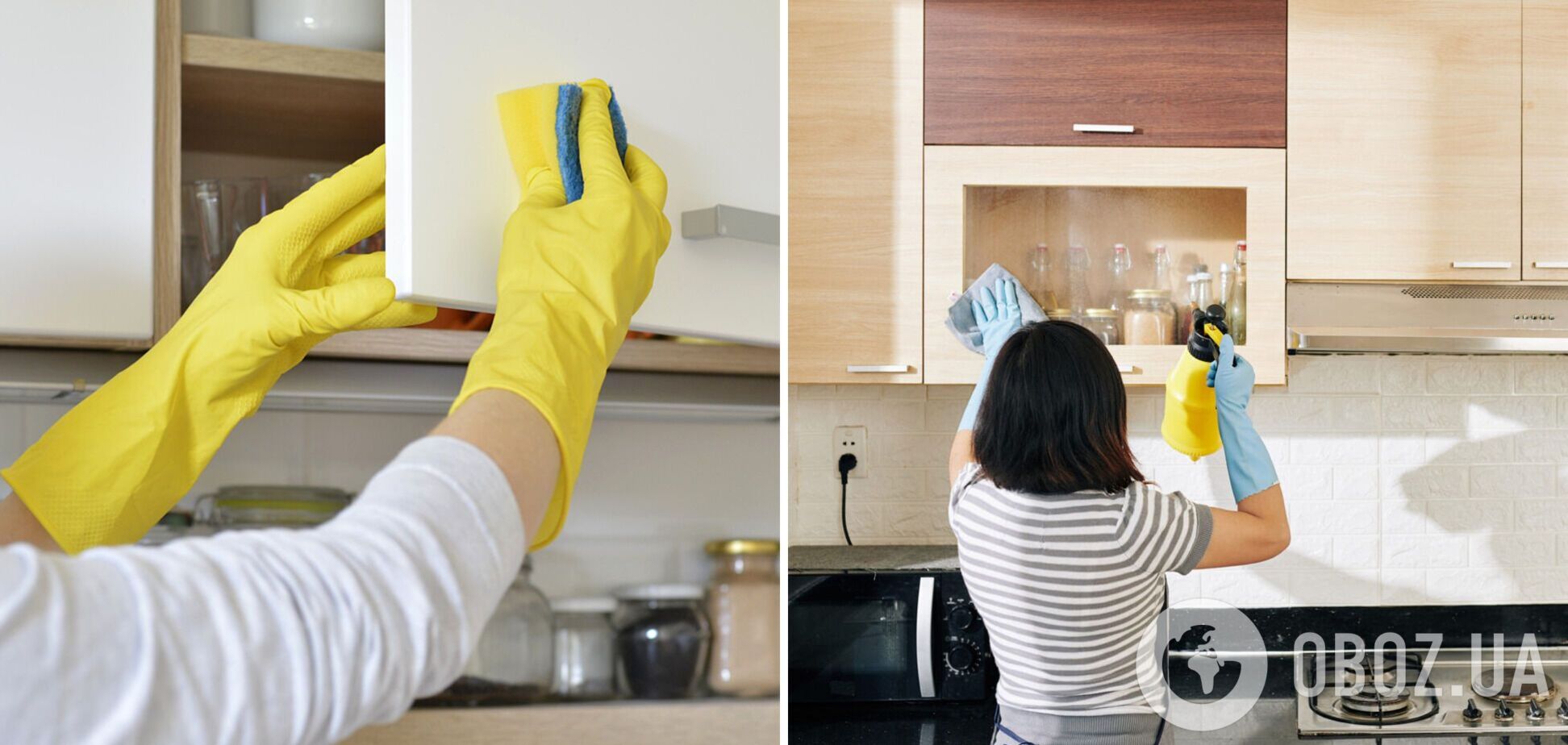 Чем отмыть копоть на кухонных шкафчиках: поверхности будут сиять