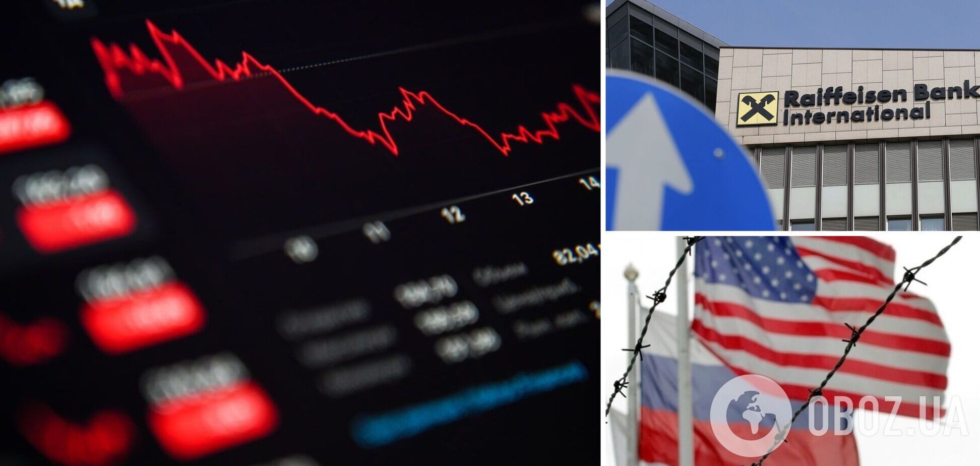 Райффайзен зіштовхнувся з претензіями США через роботу Росії