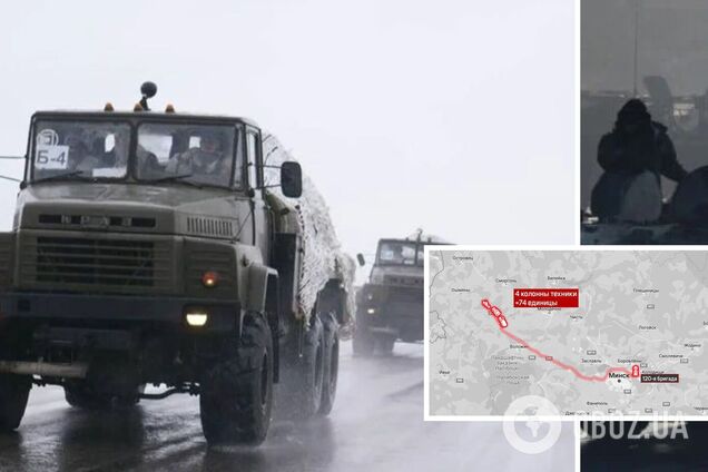 Заявили о проверке 'боеготовности': из Минска к границе с Литвой отправились четыре колонны с военной техникой – СМИ