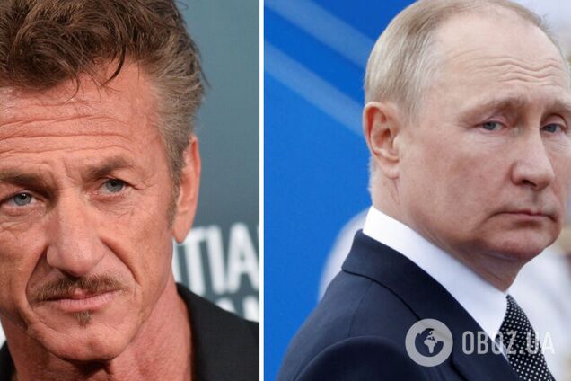 'Жуткий маленький хулиган и преступник': Шон Пенн гневно высказался о Путине, отметив храбрость украинцев