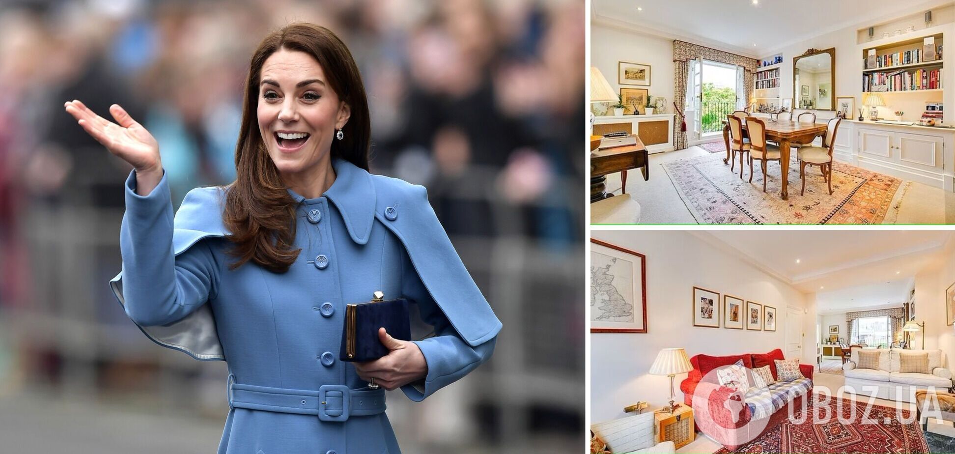 В сети показали роскошные апартаменты, в которых жила Кейт Миддлтон с сестрой до замужества с принцем Уильямом. Фото