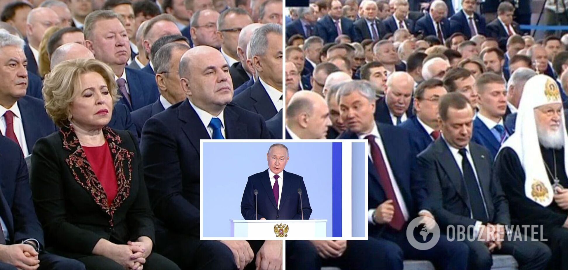 'ChatGPT справился бы гораздо лучше': в сети высмеяли страшилки от Путина и подметили нюанс с Медведевым и Матвиенко. Фото