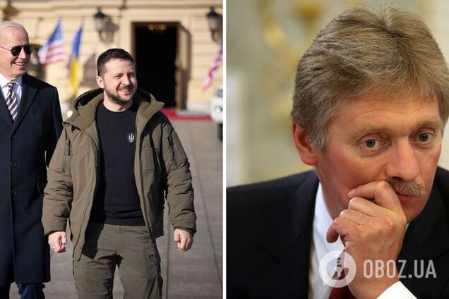 'Не экстраординарное событие': у Путина отреагировали на визит Байдена в Украину