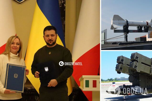 Италия готовит новый пакет военной помощи: Мелони в Киеве анонсировала больше ПВО, но не подтвердила передачу самолетов