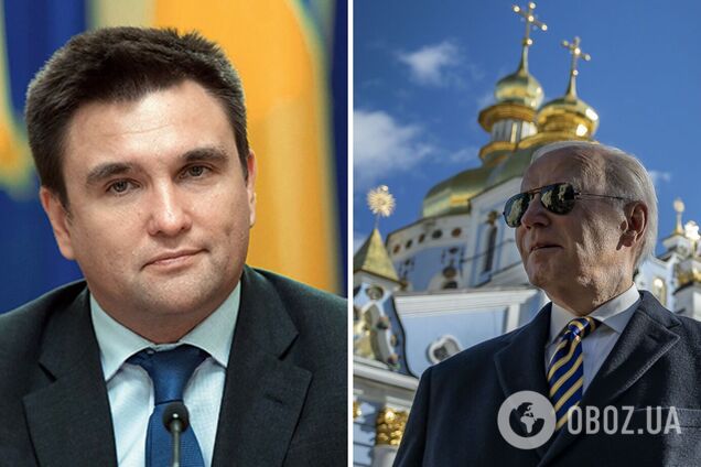'Забити цвях на Путіна': Клімкін назвав чотири цілі візиту Байдена до Києва