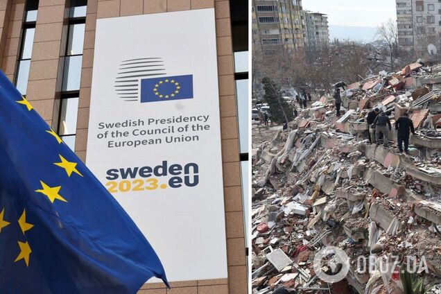 Швеція ініціює проведення конференції донорів для допомоги Туреччині і Сирії, які постраждали від землетрусу