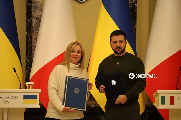 Італія підтримує українську 'формулу миру' та кроки до НАТО і ЄС: Зеленський та Мелоні виступили зі спільною декларацією