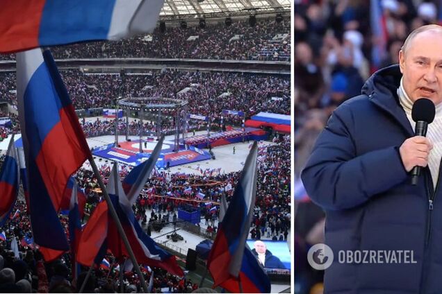 'Скільки можна терпіти?' Путін розлютив росіян заявою в 'Лужниках', деякі злякалися мобілізації та згадали про ПВК 'Вагнер'