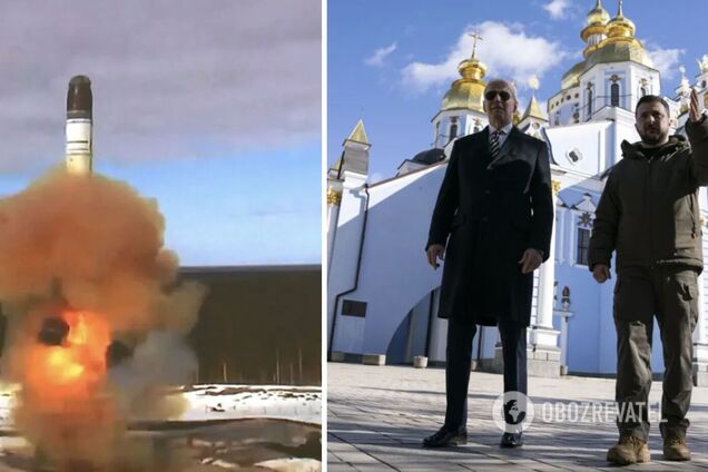 Россия испытала межконтинентальную ракету 'Сармат' во время визита Байдена в Киев – CNN