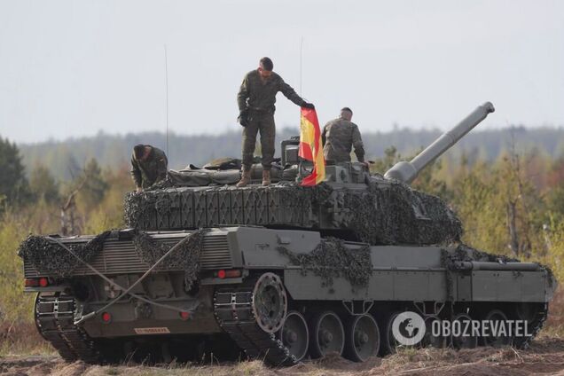 В Испании заявили, что готовы предоставить Украине шесть танков Leopard 2