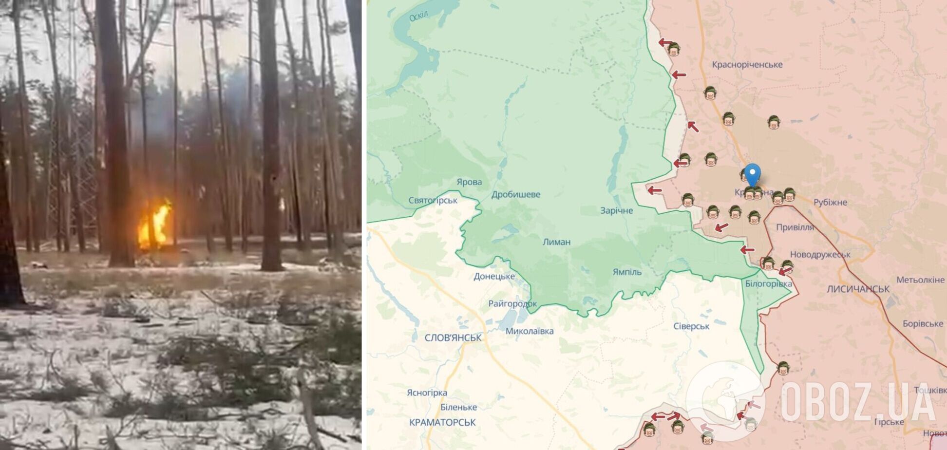 'Получилось пламя на миллион': оккупанты на Луганщине пытались прорваться ротой танков, но получили мощный отпор от ВСУ. Видео