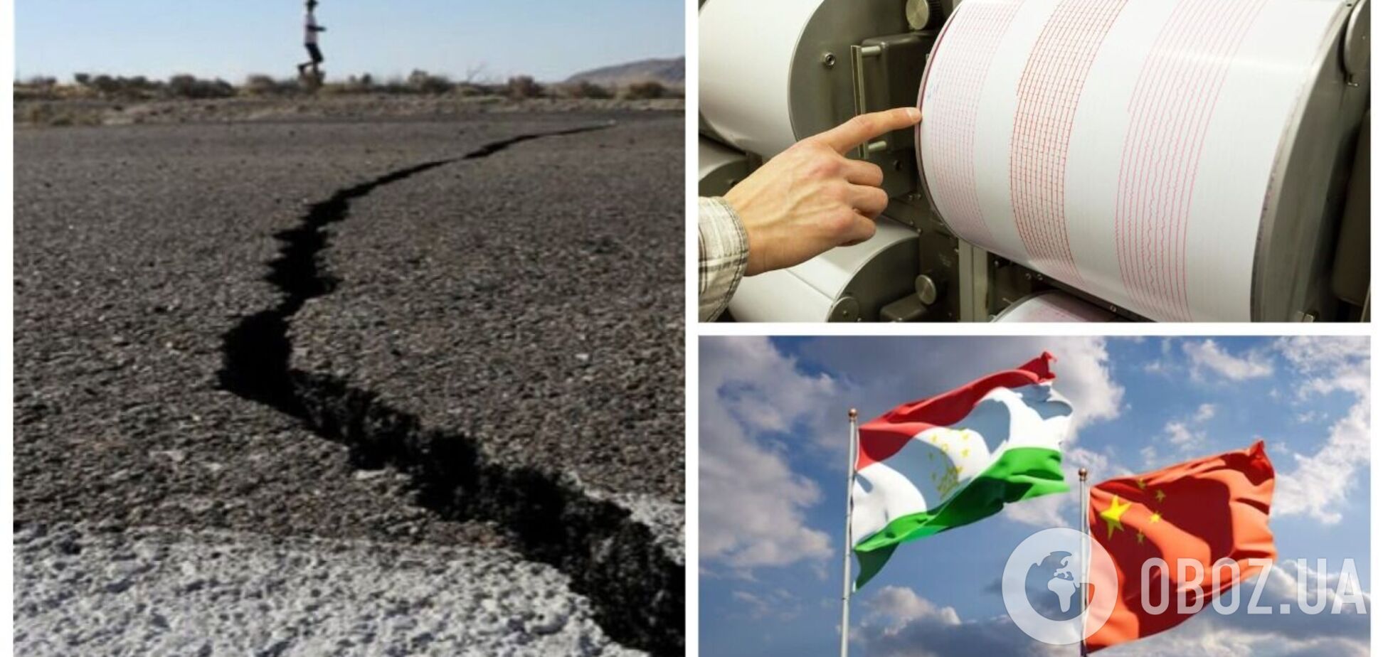 В Таджикистане недалеко от границы с Китаем произошло землетрясение магнитудой 7,2: подробности