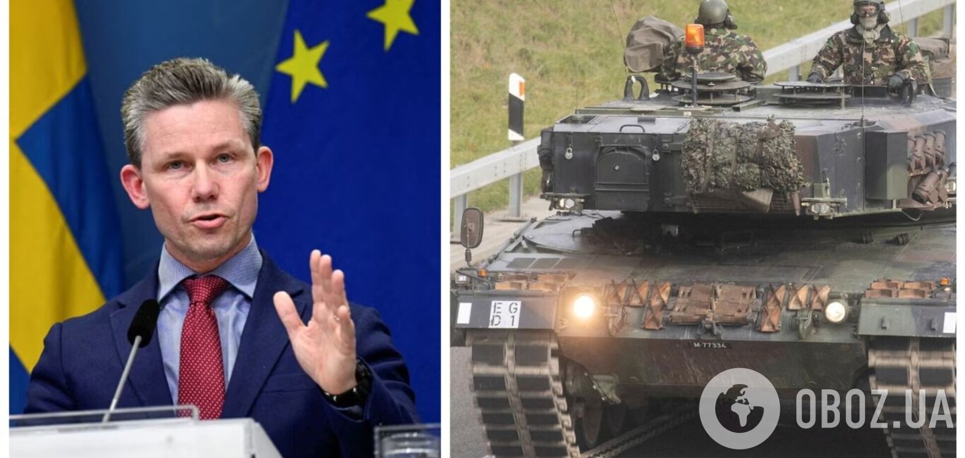 'Ведем тесный диалог': Швеция заявила о готовности предоставить Украине танки Leopard 2