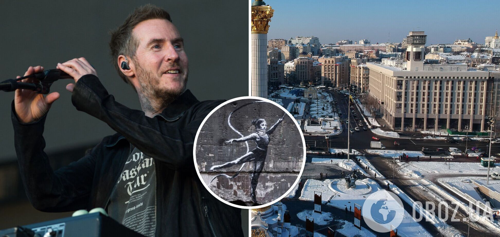 В Киев приехал лидер Massive Attack, которого считают таинственным Бэнкси: первые фото