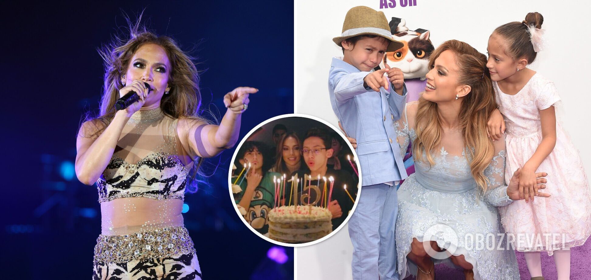 Дженніфер Лопес зворушливо привітала дітей-двійнят із 15-річчям, поділившись сімейними відео
