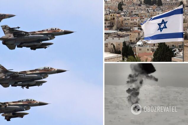 Из сектора Газа по Израилю были выпущены шесть ракет: в ответ израильская авиация ударила по базе ХАМАС. Видео