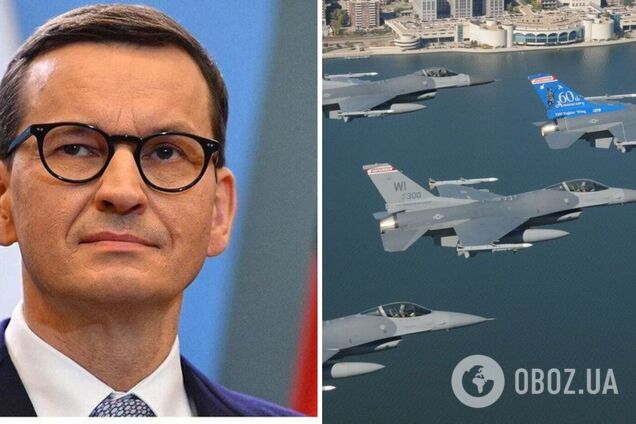 В Польше готовы учить украинских пилотов на истребителях F-16, но есть 'нюанс': Моравецкий назвал условие