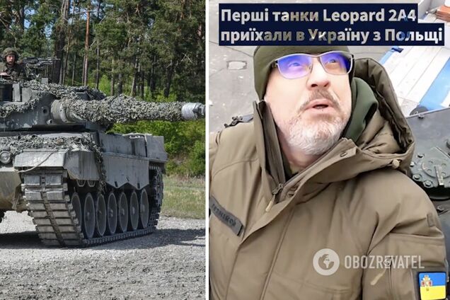 'Де тут дорога на Москву?': Резніков протестував польський танк Leopard 2. Відео 
