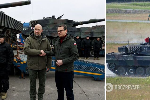 Перші чотири танки Leopard 2 вже в Україні: історичні фото