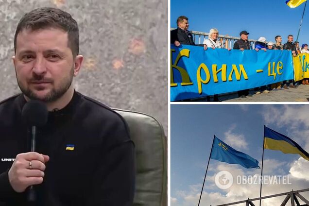 Будут соответствующие справедливые деоккупационные шаги: Зеленский рассказал, как Украина будет освобождать Крым