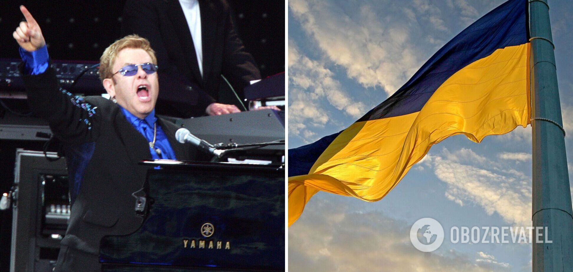 Елтон Джон пожертвував Україні величезну суму та згадав концерт у Києві в 2007 році 
