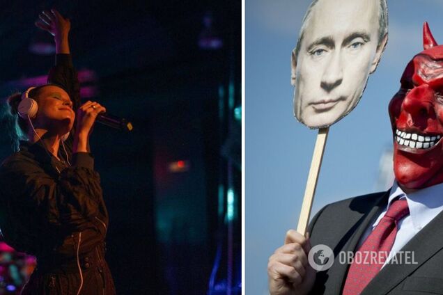 'Скільки серед цього жаху – сміливості': російська співачка Монеточка звернулася до українців, назвавши Путіна вбивцею