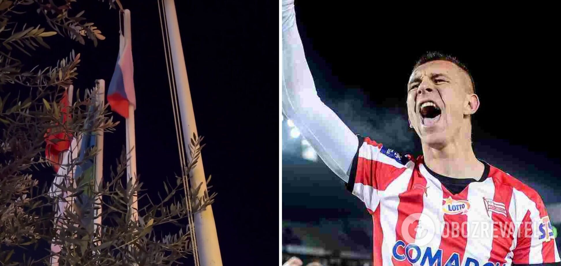 'Возле унитаза'. Украинский футболист показал, как относятся к России в Турции. Видео