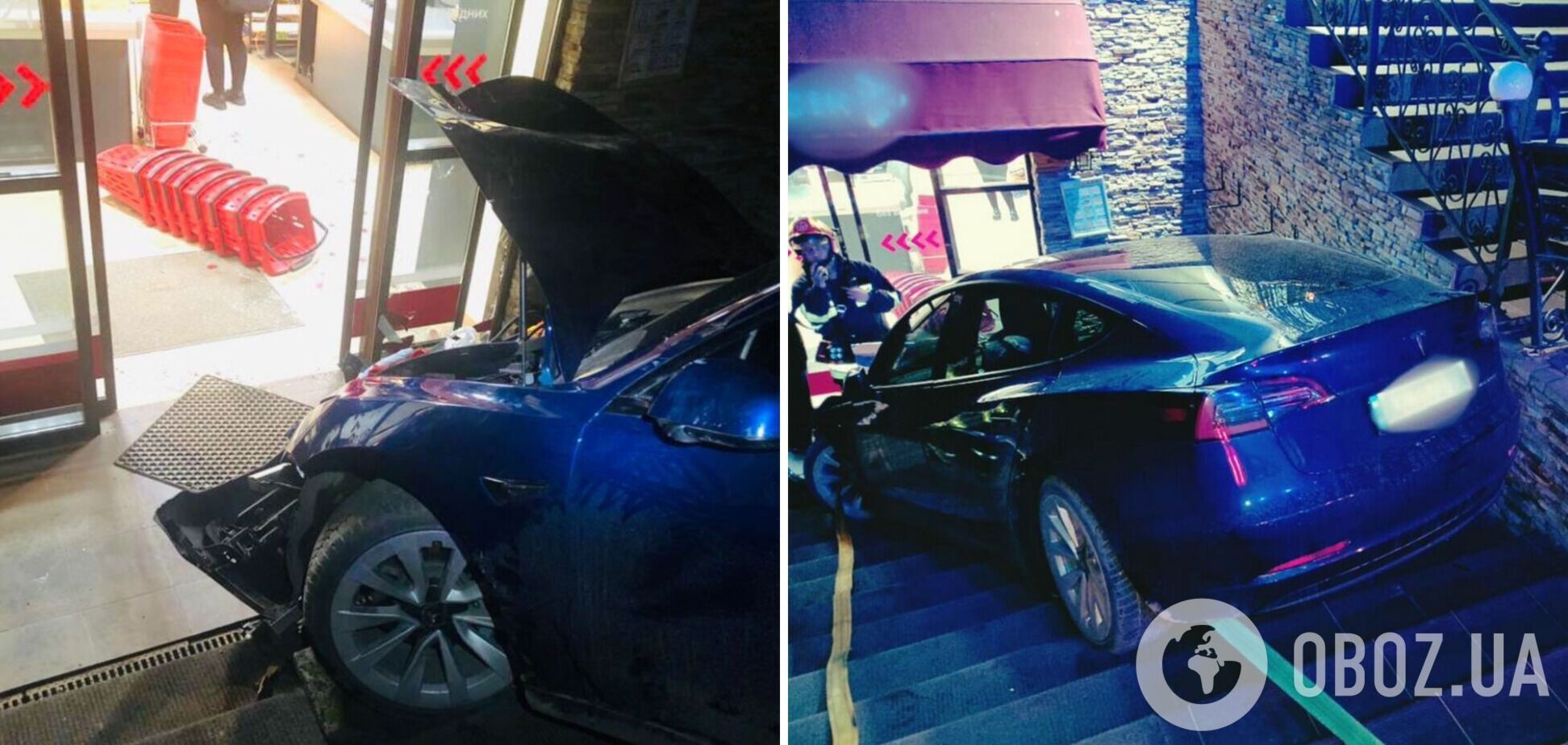 В Коломиї водійка Tesla збила двох пішоходів, паркуючи авто: момент смертельної ДТП потрапив на відео  