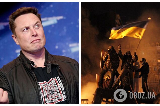 Илон Маск назвал Революцию Достоинства 'переворотом': ему сразу же ответили