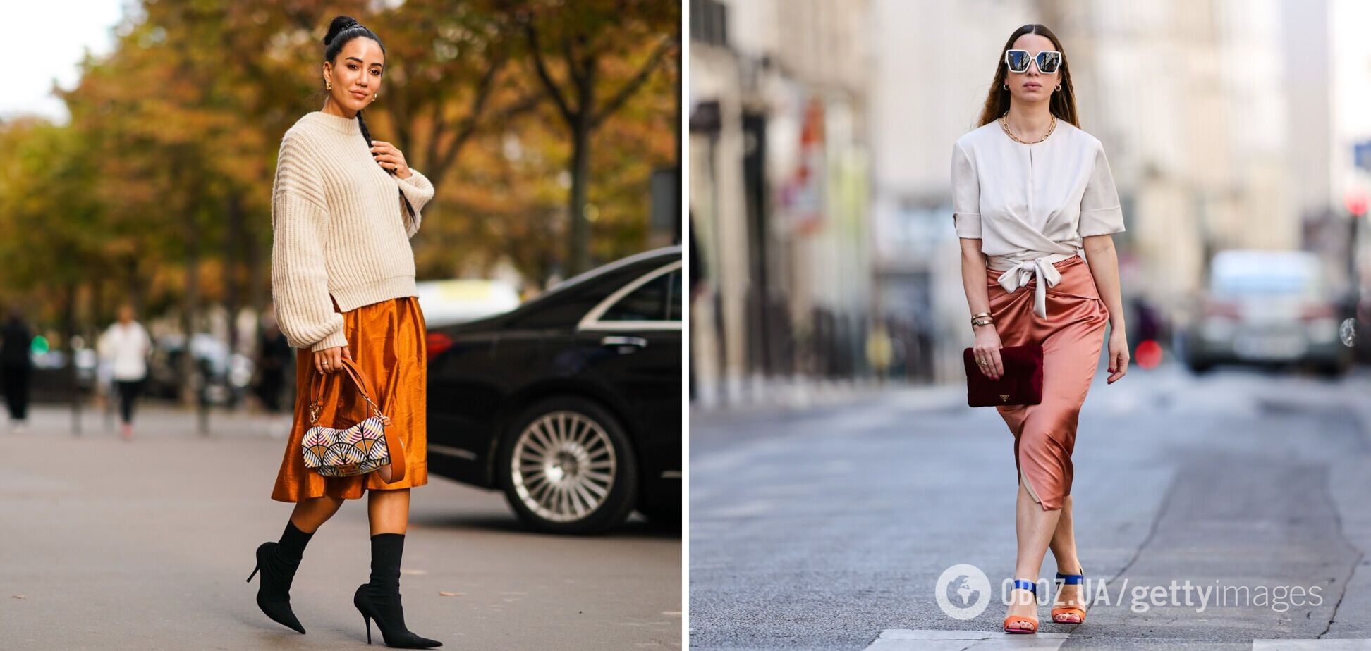 Спідниця-міді знову в моді: з чим її одягати в новому сезоні. Фото
