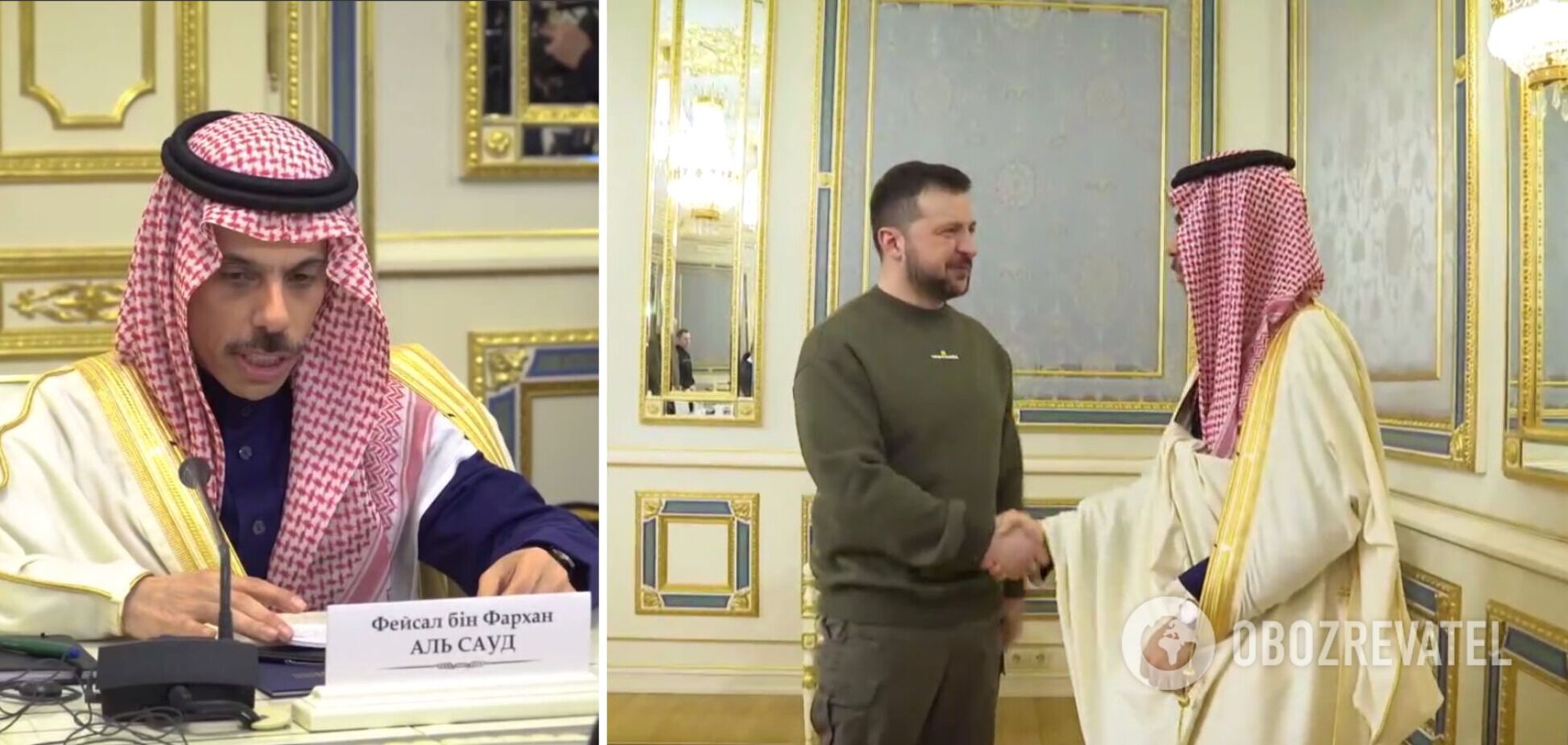 В Украине впервые побывал глава МИД Саудовской Аравии: его страна предоставит Киеву помощь на $400 миллионов