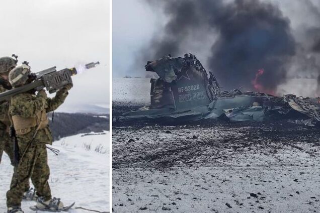 Російський Су-25 збили ЗСУ зі 'Стінгера'