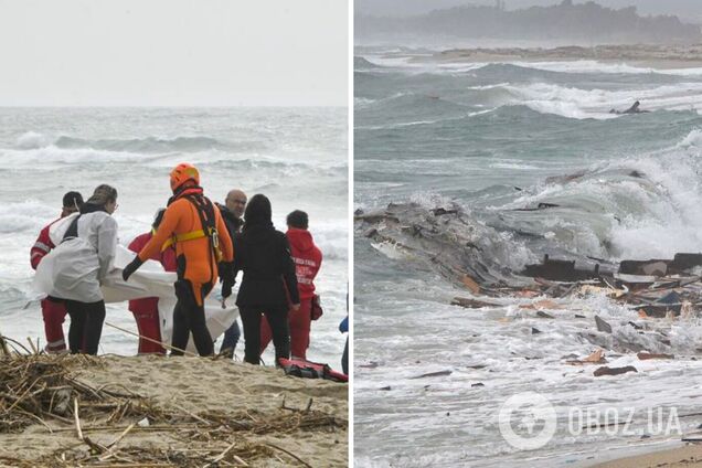 У побережья Италии разбилась лодка с мигрантами, погибли 59 человек: среди жертв – дети