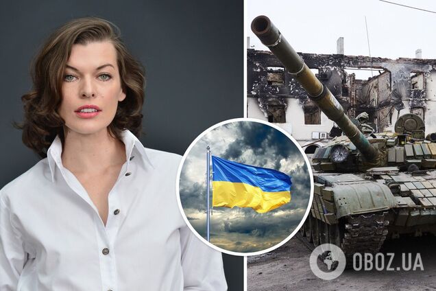 'Я люблю тебе, Україно': Мілла Йовович прочитала зворушливий вірш про війну на Батьківщині. Відео