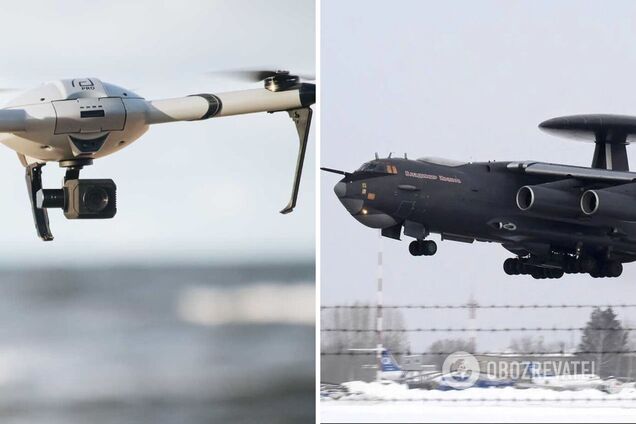 Российский самолет в Мачулищах атаковали дронами