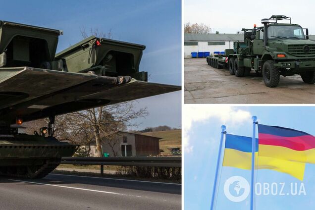 Машины Biber, грузовики и не только: Германия передала Украине новую партию помощи