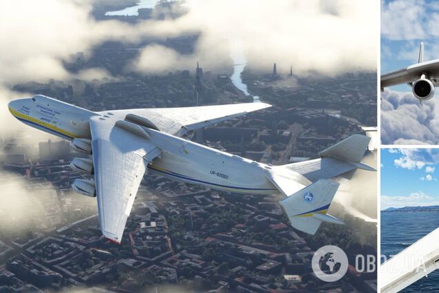 В Microsoft создали видеоигру с легендарной украинской 'Мрией': год назад самолет уничтожили российские оккупанты. Видео